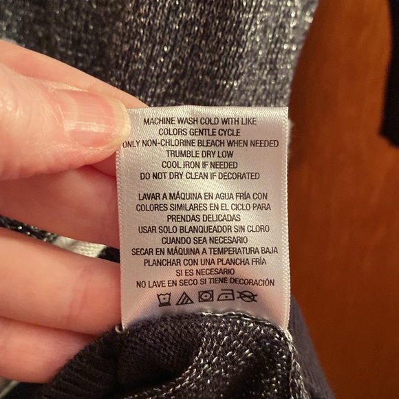 Simply Emma striped tunic sweater, 3X - Picture 8 of 8